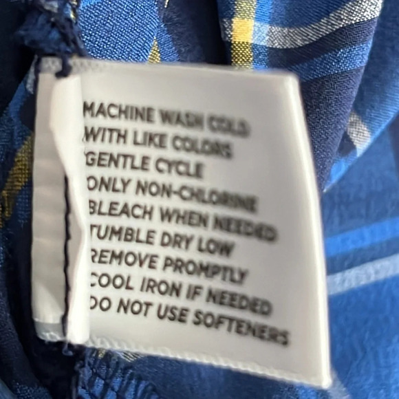 Lady Hagen Toile Blue Plaid Golf Skort - Size 10 - Picture 8 of 8